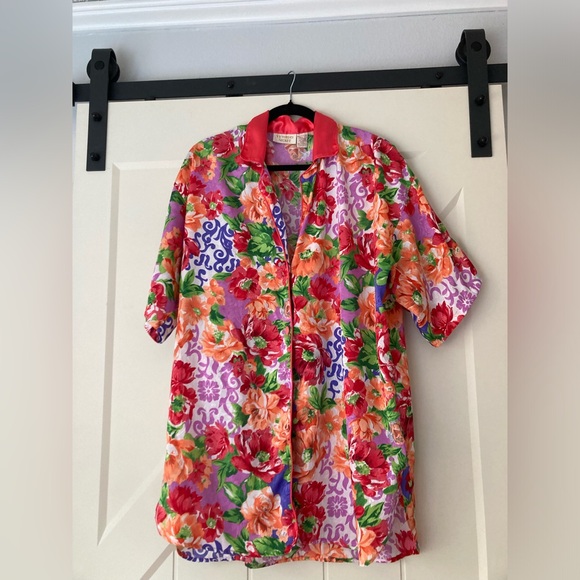 Victoria's Secret Other - Vintage Victoria Secret Gold Label Floral Nightgown